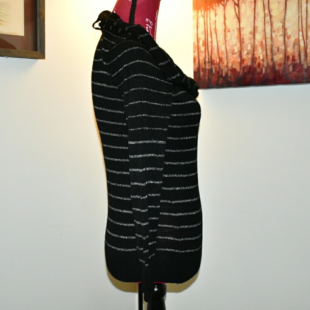 WHBM LONG SLEEVE COWL-NECK SWEATER - Picture 2 of 7